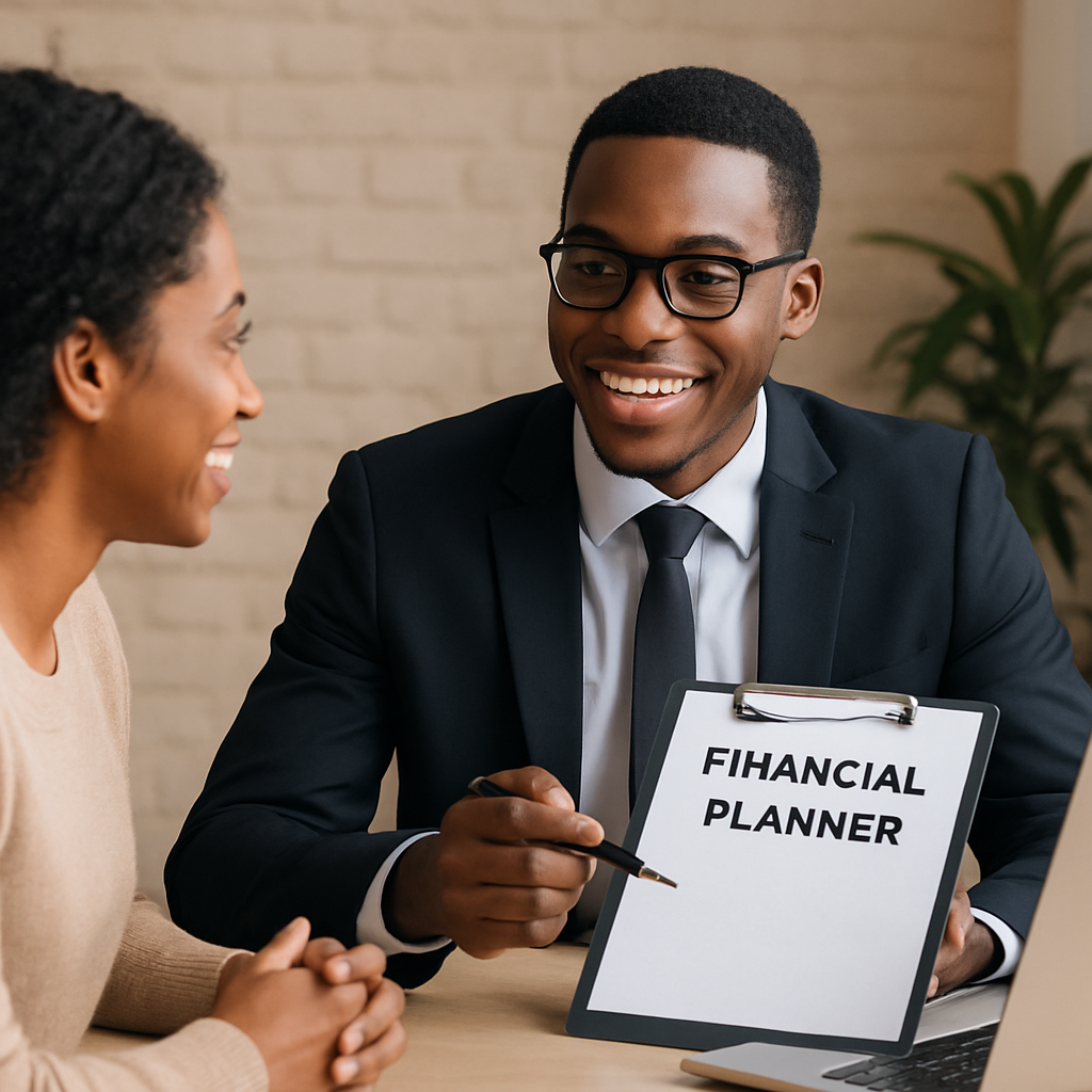 black financial planner sync up